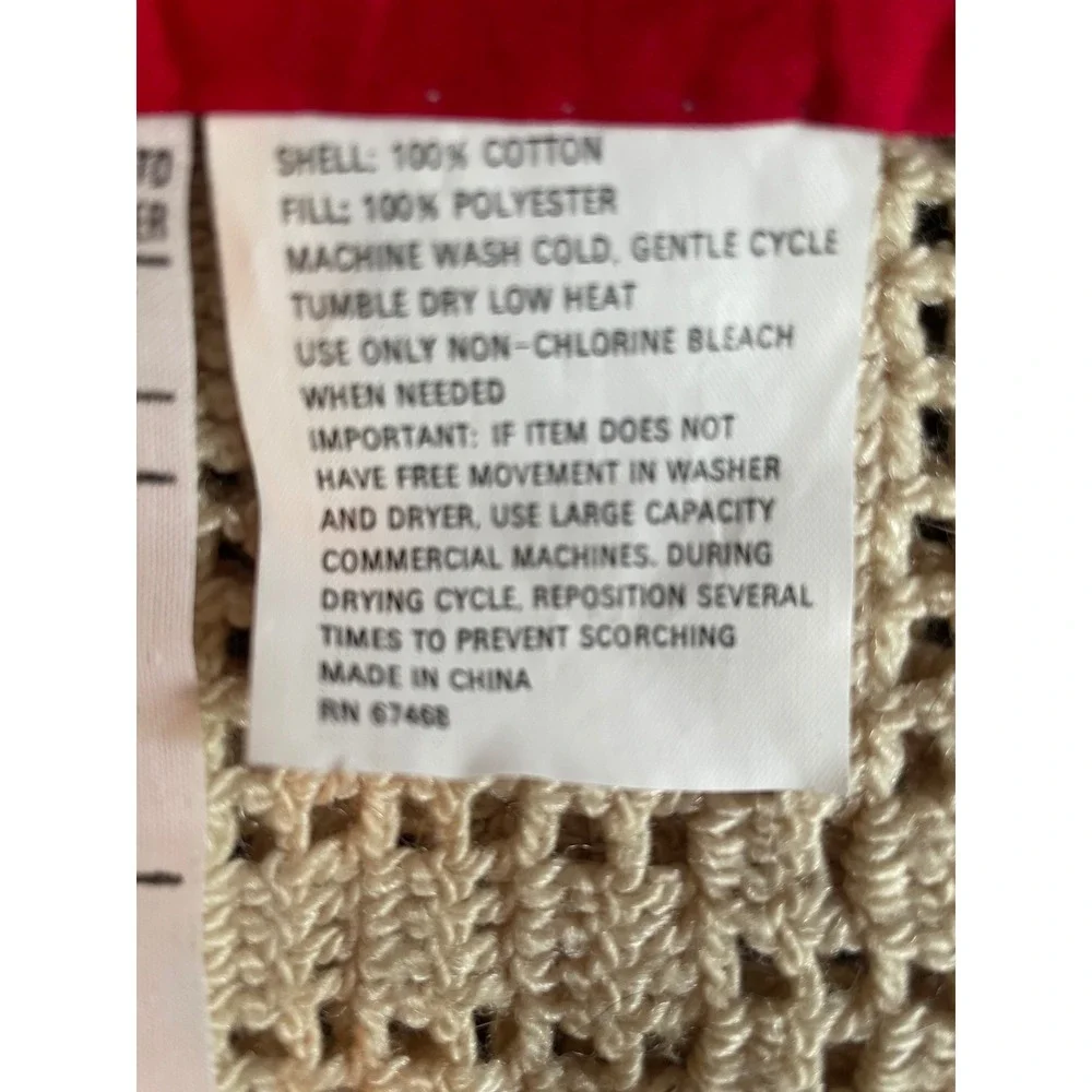 American Pacific Nutcracker Christmas Quilt Wall Hanging Cotton Holiday Decor